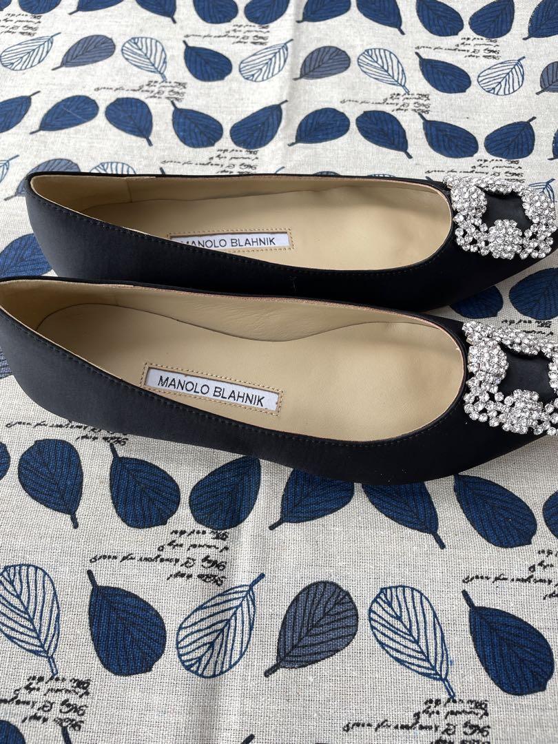 Manolo Blahnik Hangisi フラットシューズ 36