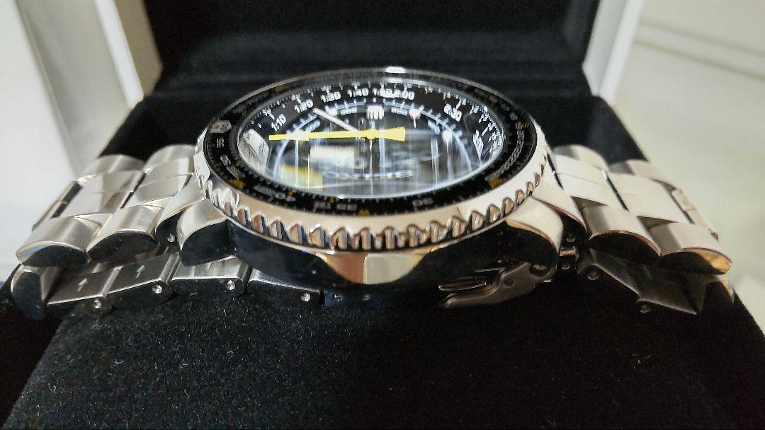 SEIKO 7T62-0EB0 パイロットウォッチクロノグラフ SNA411P1