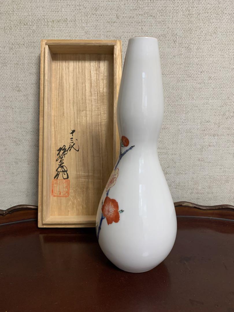 柿右衛門 一輪差し