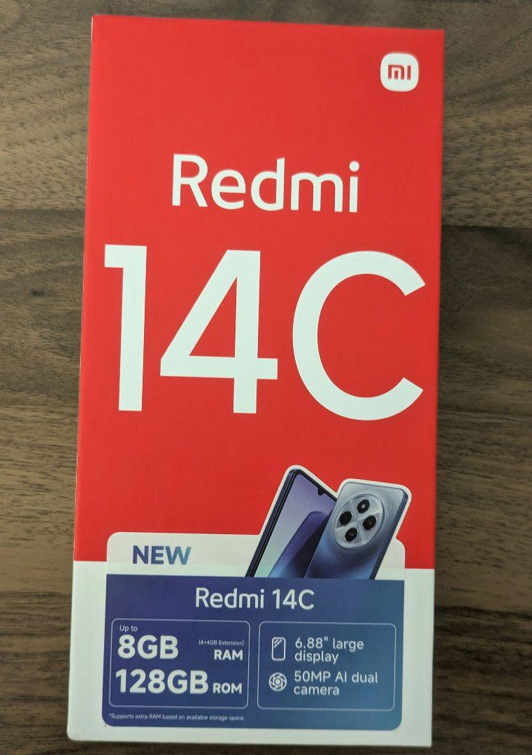 【ほぼ未使用】Redmi 14C 128GB グローバル版　本体