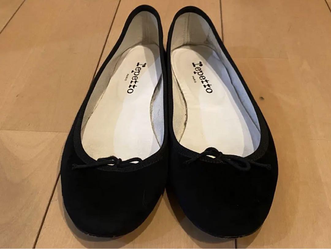 repetto パンプス バレエシューズ スウェード