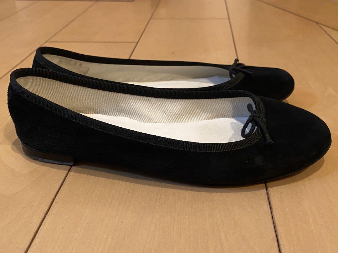 repetto パンプス バレエシューズ スウェード