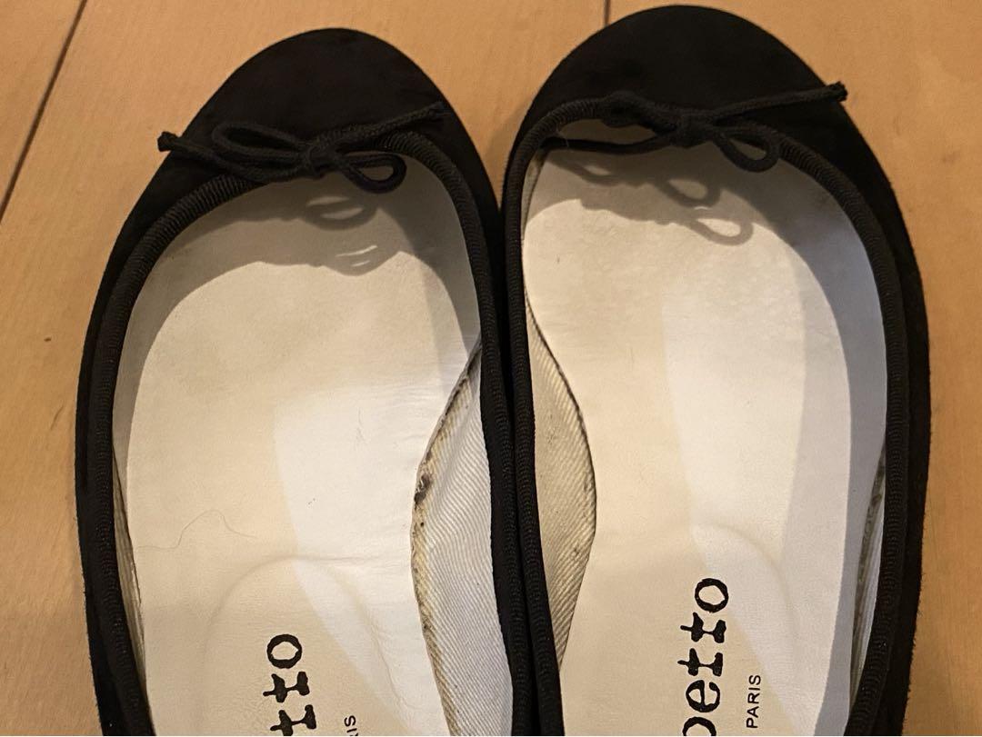 repetto パンプス バレエシューズ スウェード