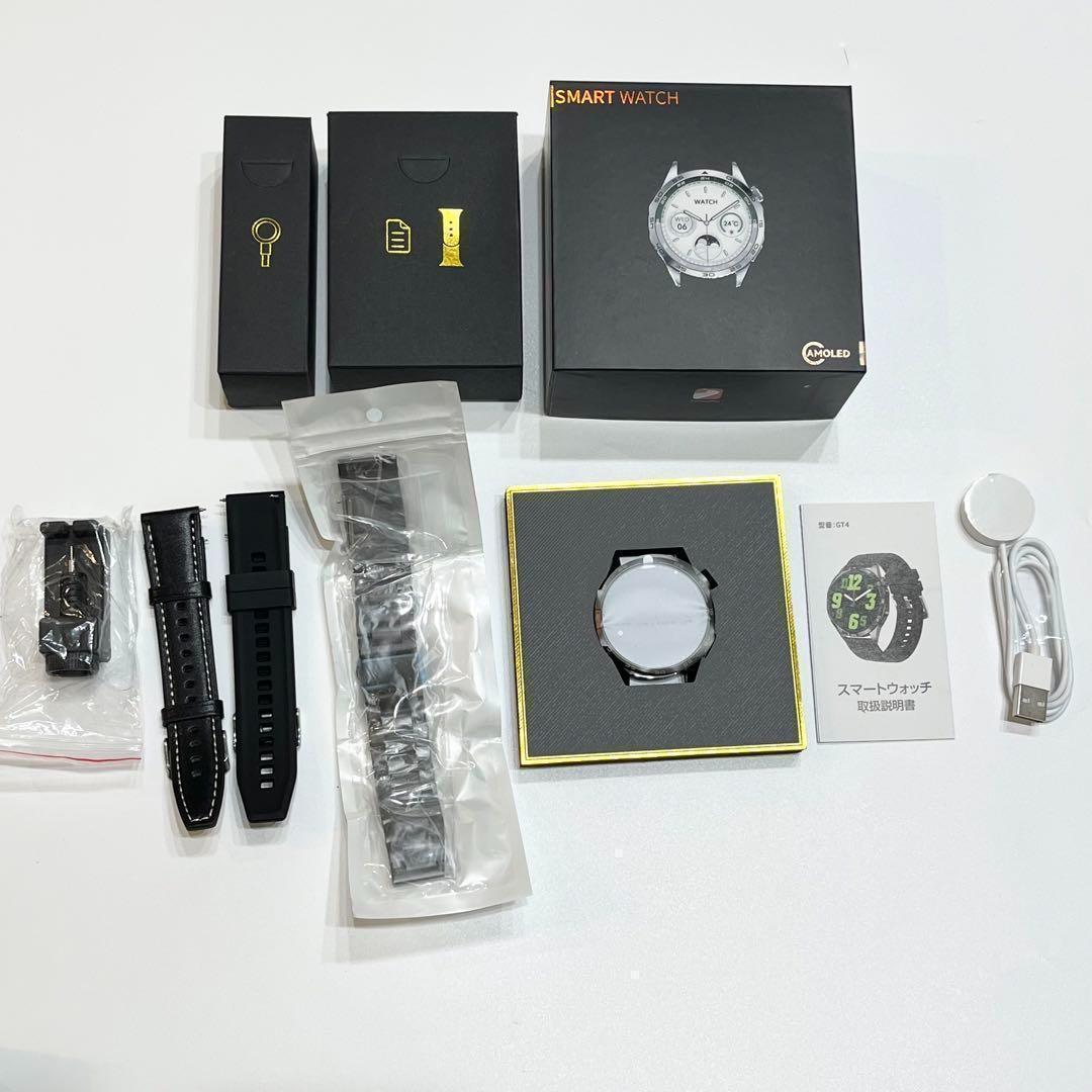 ❣️大特価❣️スマートウォッチ   通話機能　3種類バンド付き