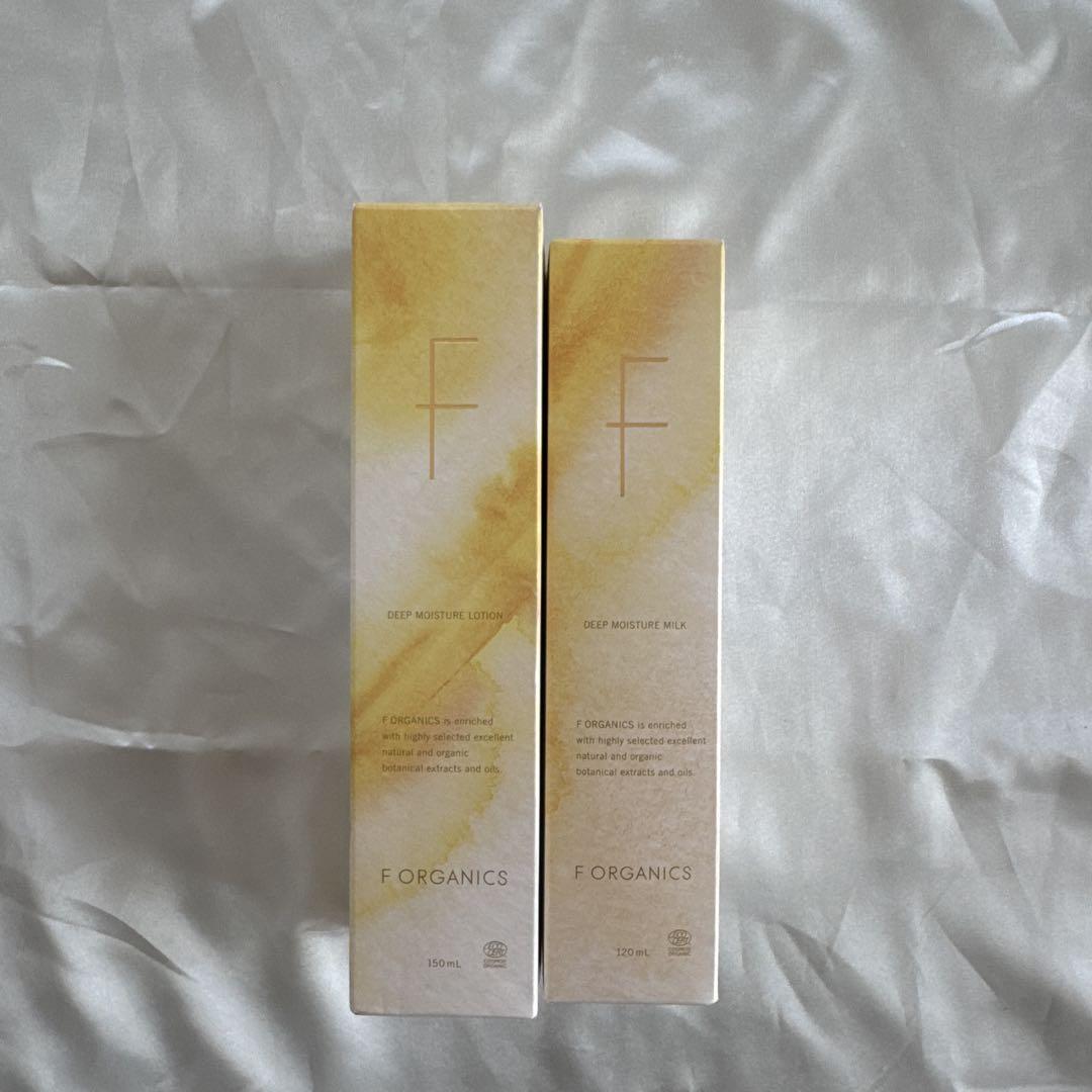 F ORGANICS ディープモイスチャー オスマンサスの香りローション ミルク