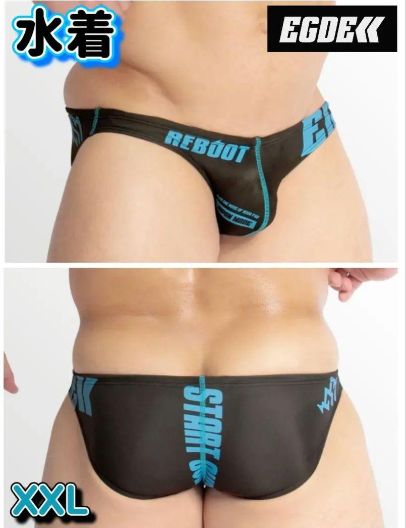 EGDE 『REBOOT RE』SWIM BIKINI XXL Black 水着
