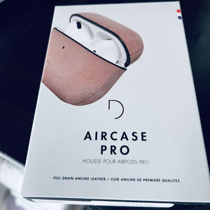 591円 本日の目玉 値下げしました 新品 AirPods用高級フルグレインレザーケース