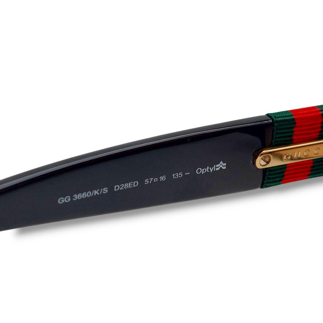 【大人気】GUCCI　グッチ　GG サングラス　ユニセックス　ブラック系　良品