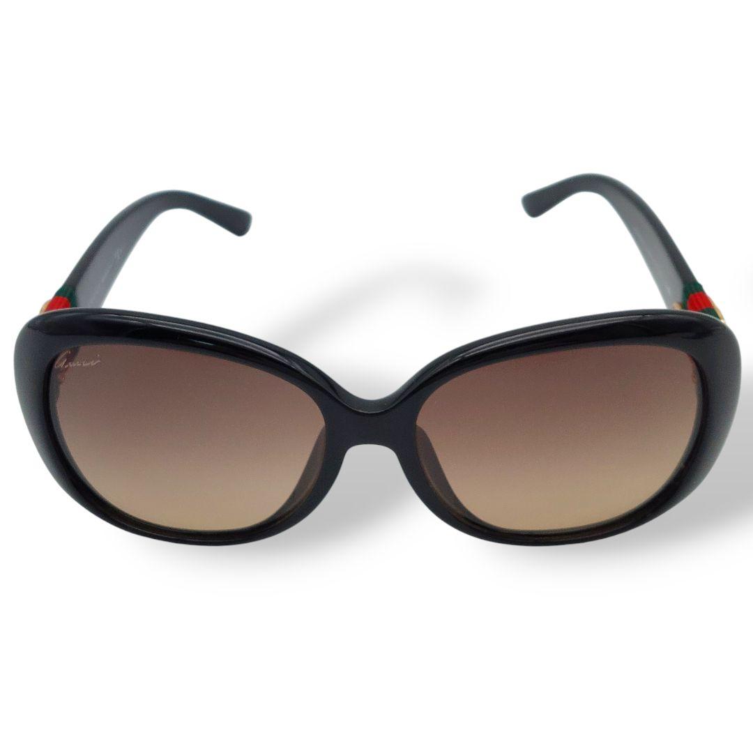 【大人気】GUCCI　グッチ　GG サングラス　ユニセックス　ブラック系　良品