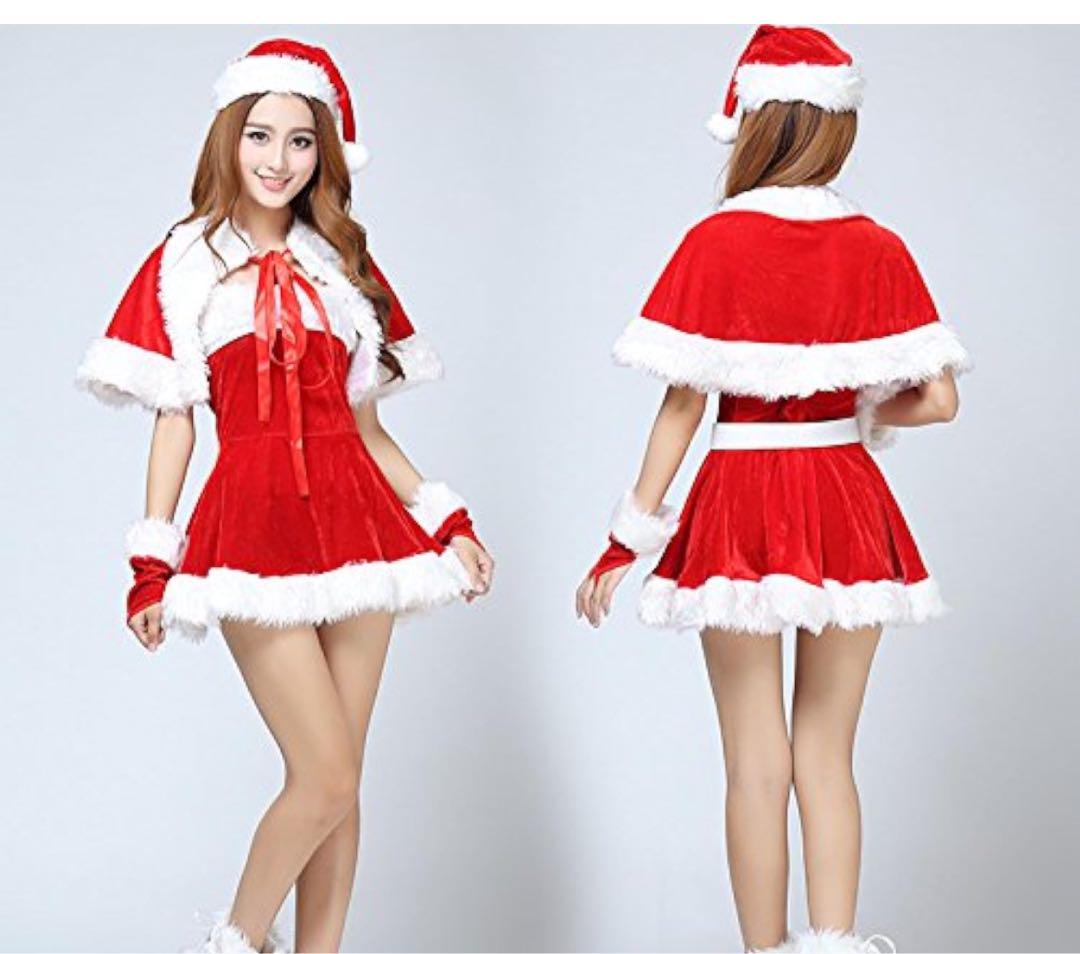 未使用サンタ コスプレ レディース クリスマス サンタコス コスチューム