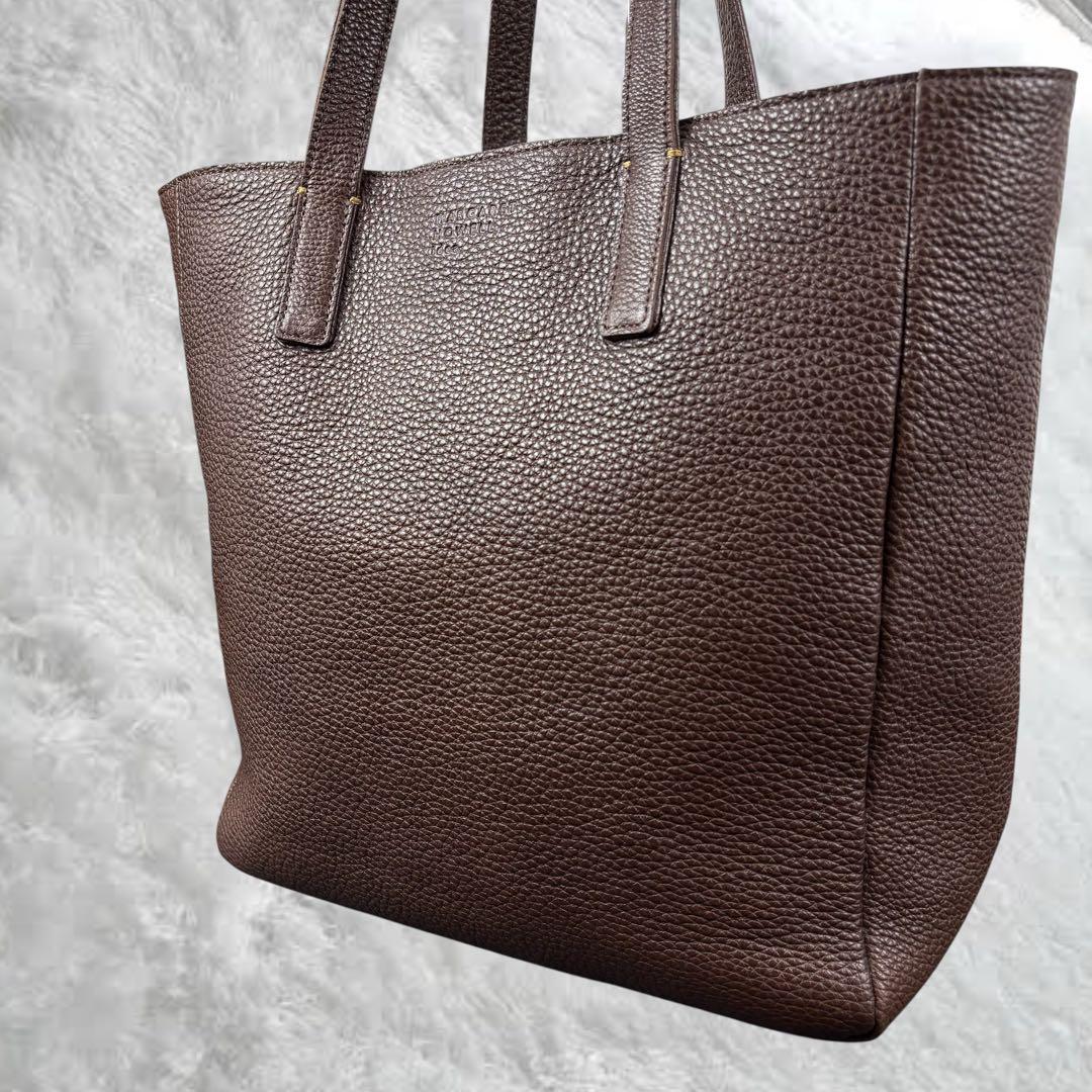 美品✨マーガレットハウエルアイデアトートバッグ ARKAS ブラウン レザー
