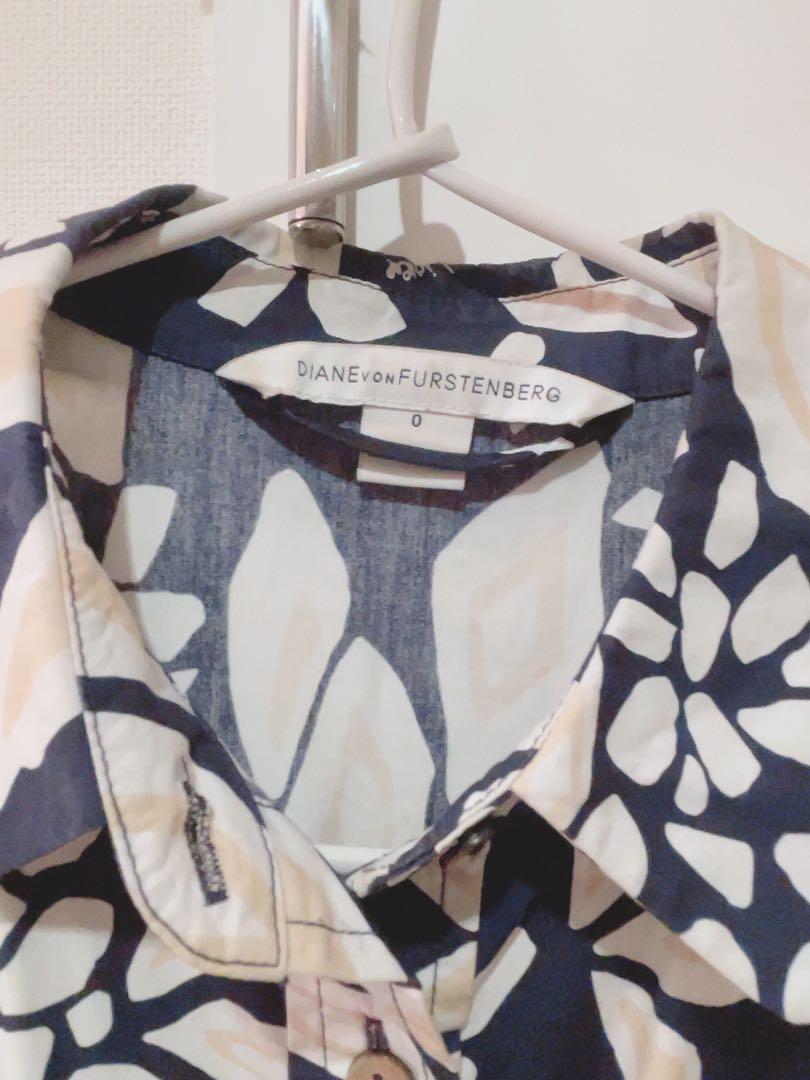 ダイアン フォンファステンバーグ DIANE DVF シャツ ワンピース
