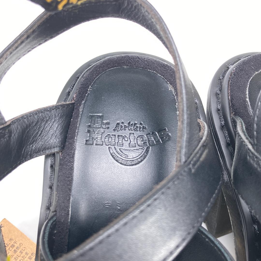 極美品　ドクターマーチン　GRANIK　厚底チャンキーヒールストラップサンダル