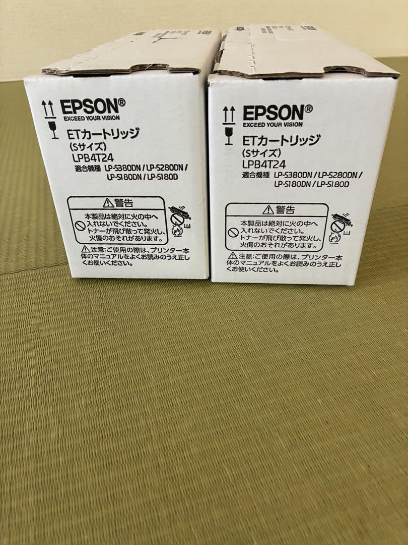 エプソン純正品 ETカートリッジ　LPB4T24 Sサイズ