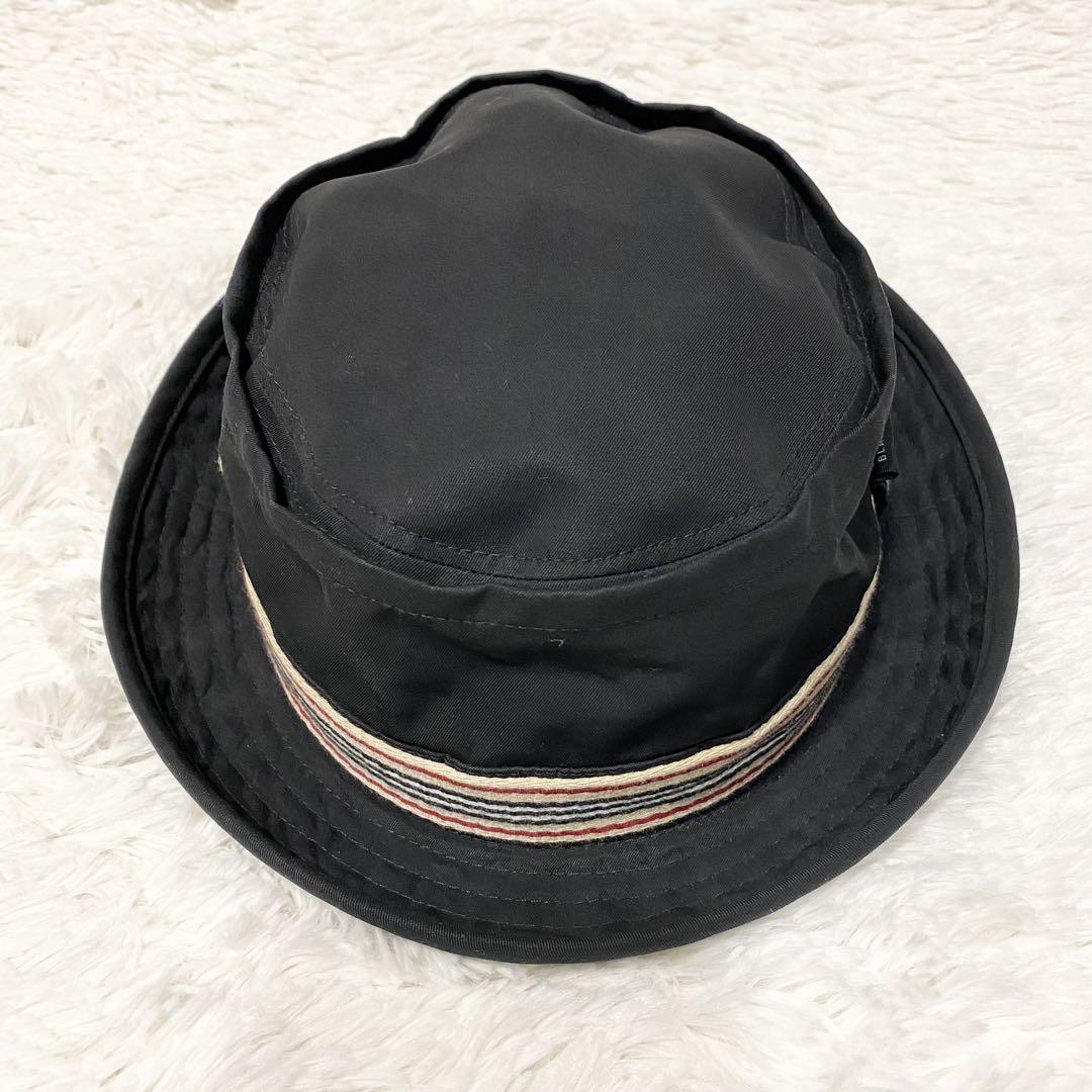 BURBERRY バーバリー 帽子 メンズ バケットハット ブラック