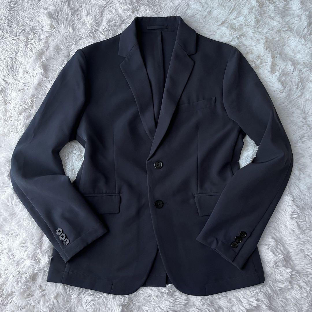美品✨417エディフィス スーツセット ストレッチ ウォッシャブル ネイビー M