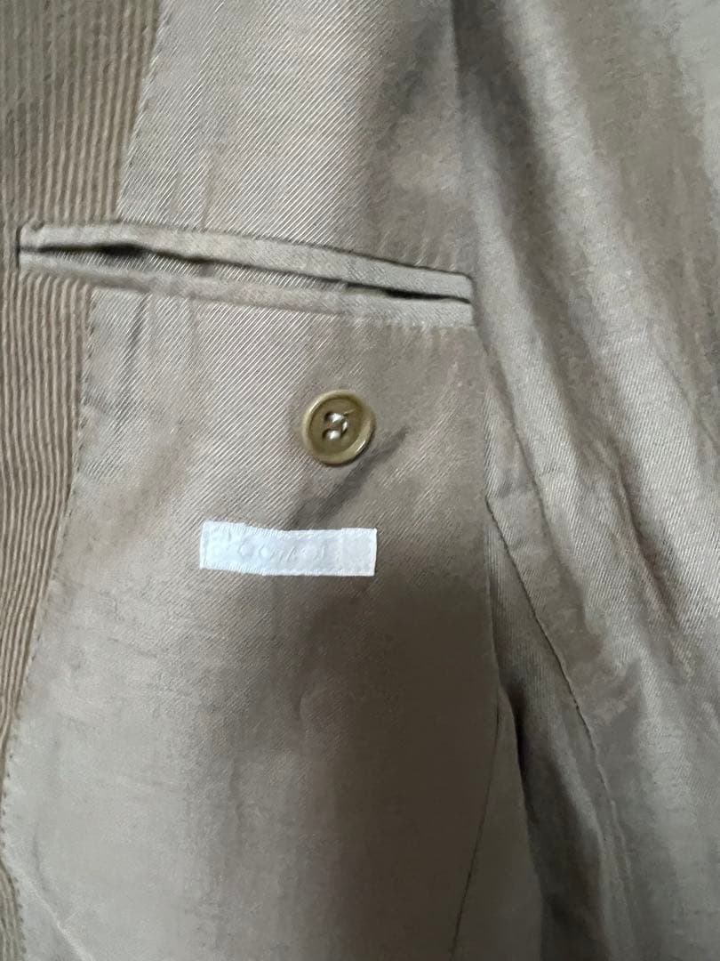 COMOLI コモリコーデュロイジャケットパンツセットしてアップ COMOLI コモリコーデュロイジャケットパンツセットしてアップ