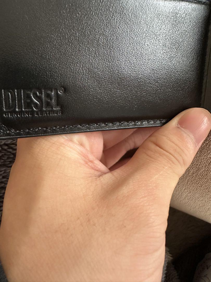 DIESEL 二つ折り財布 黒