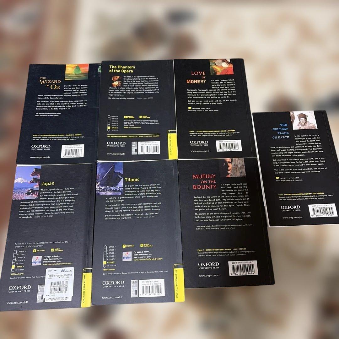 Oxford Bookworms Library Stage 1 英語多読 7冊 - メルカリ