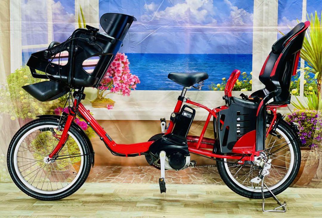 パナソニックギュット2018大容量12AH！子供乗せ電動アシスト自転車Y1593