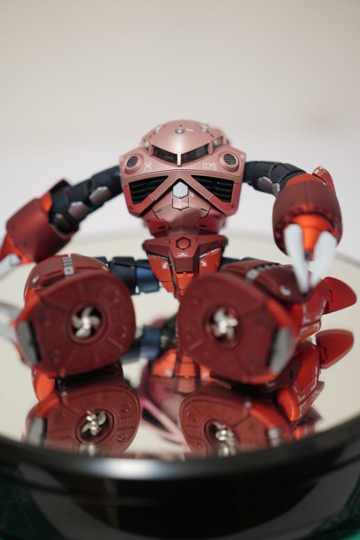 RG 1/144 MSM-07S シャア専用ズゴック　メタリック全塗装　完成品