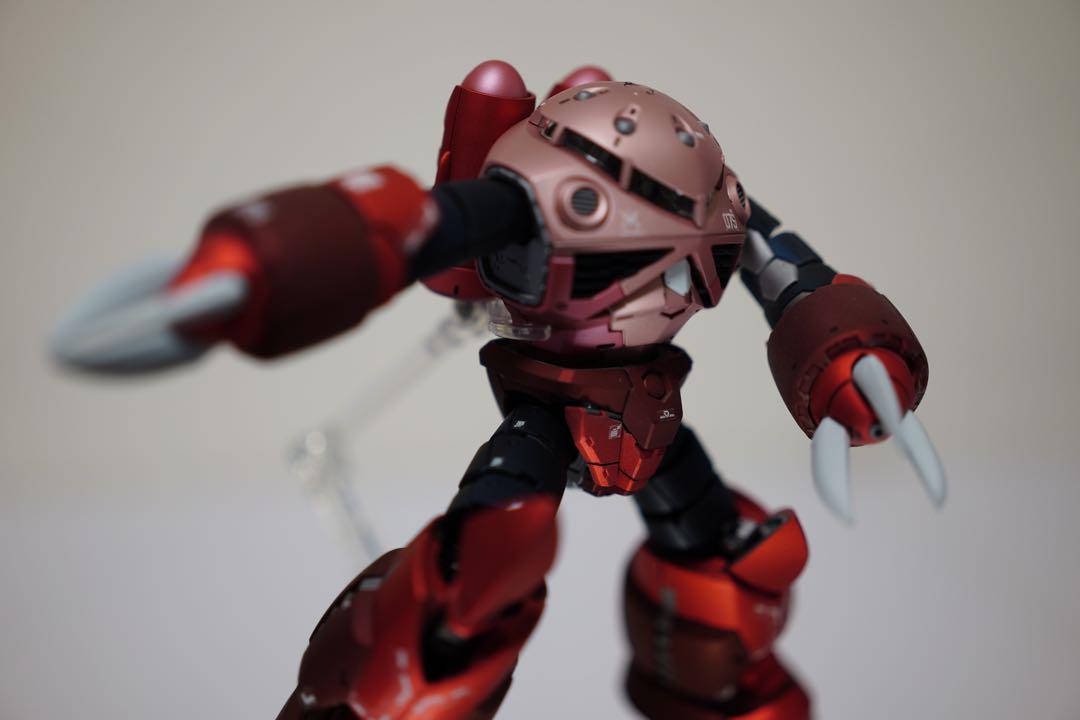 RG 1/144 MSM-07S シャア専用ズゴック　メタリック全塗装　完成品