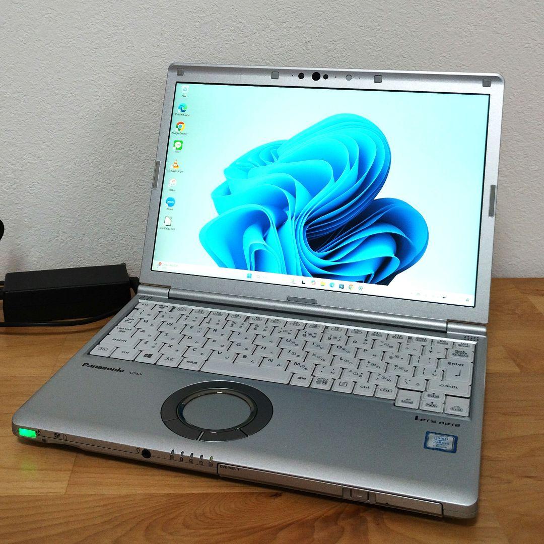 【Corei5第8世代】軽量ノートパソコン Windows11 DVD SV8