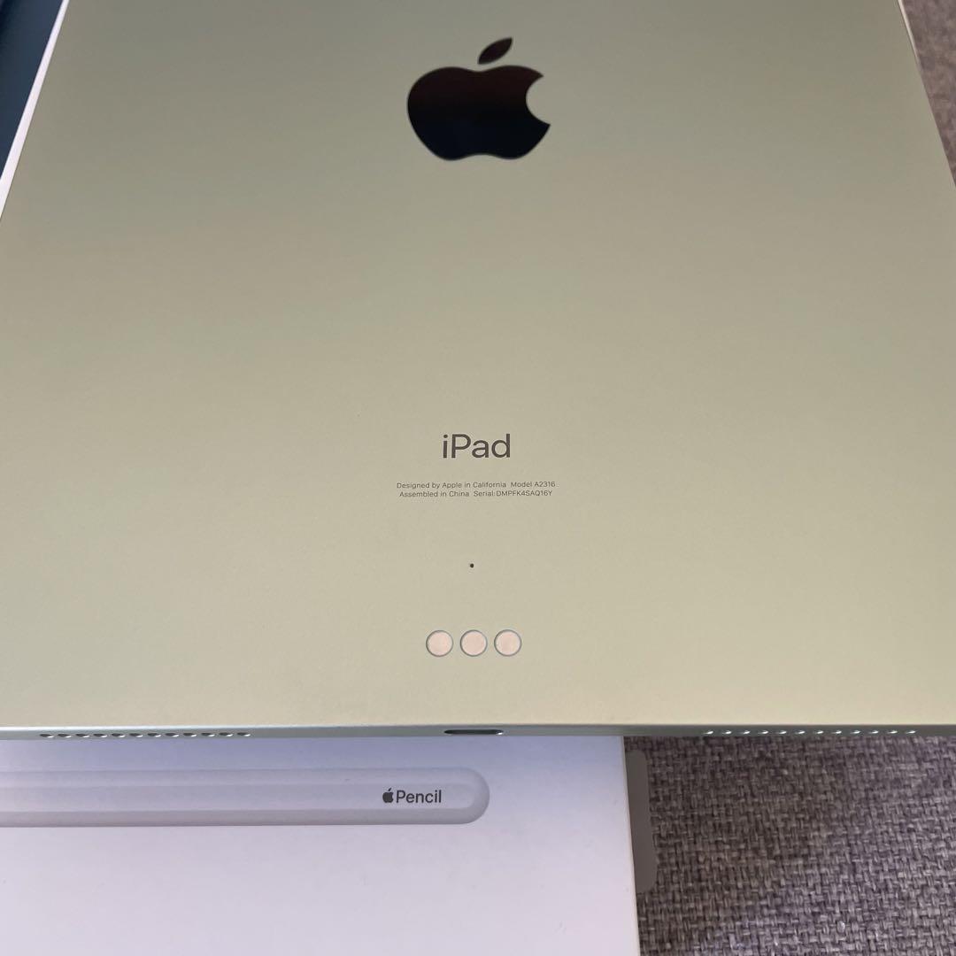 極美品!iPad Air4 グリーン256GB 画像5