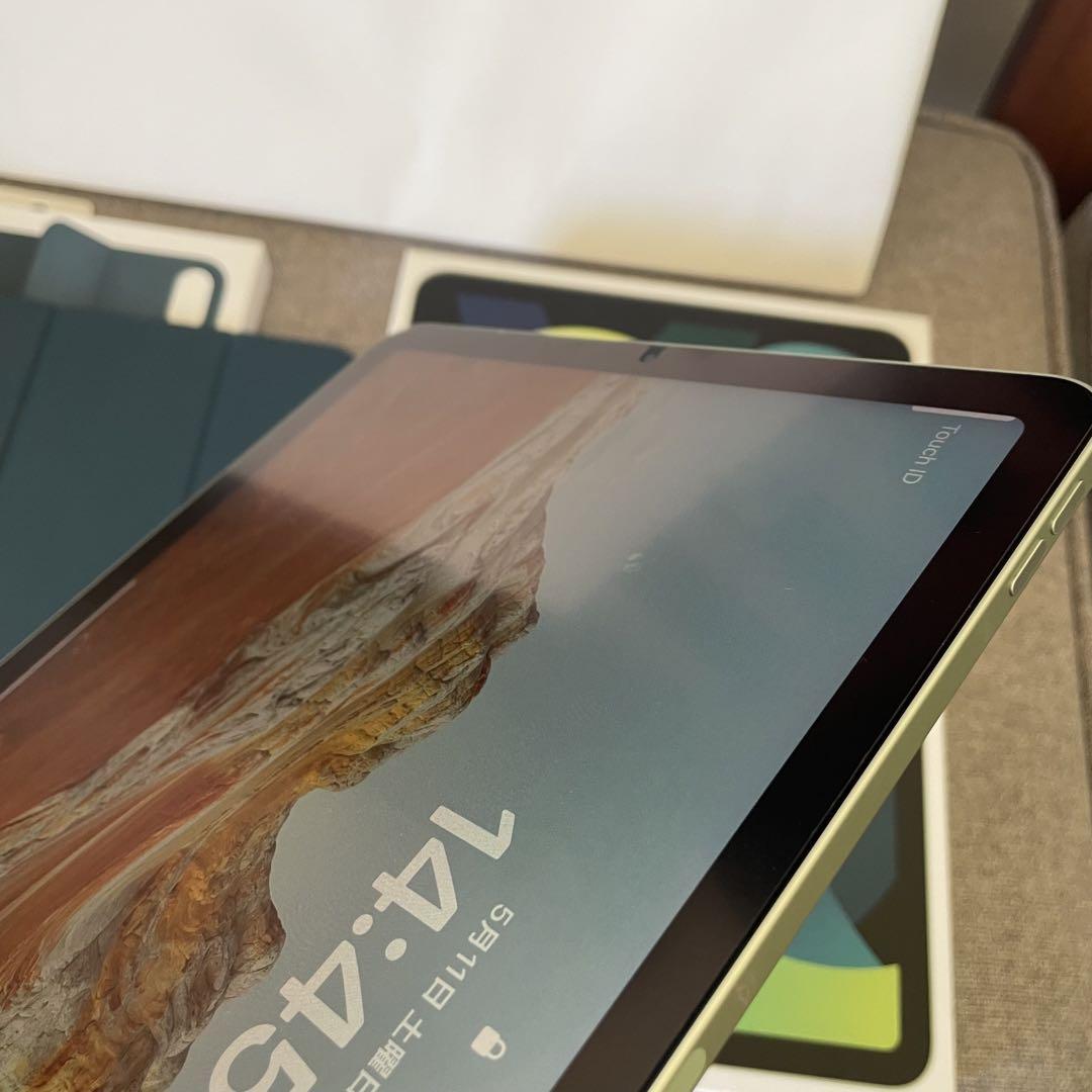 極美品!iPad Air4 グリーン256GB 画像7