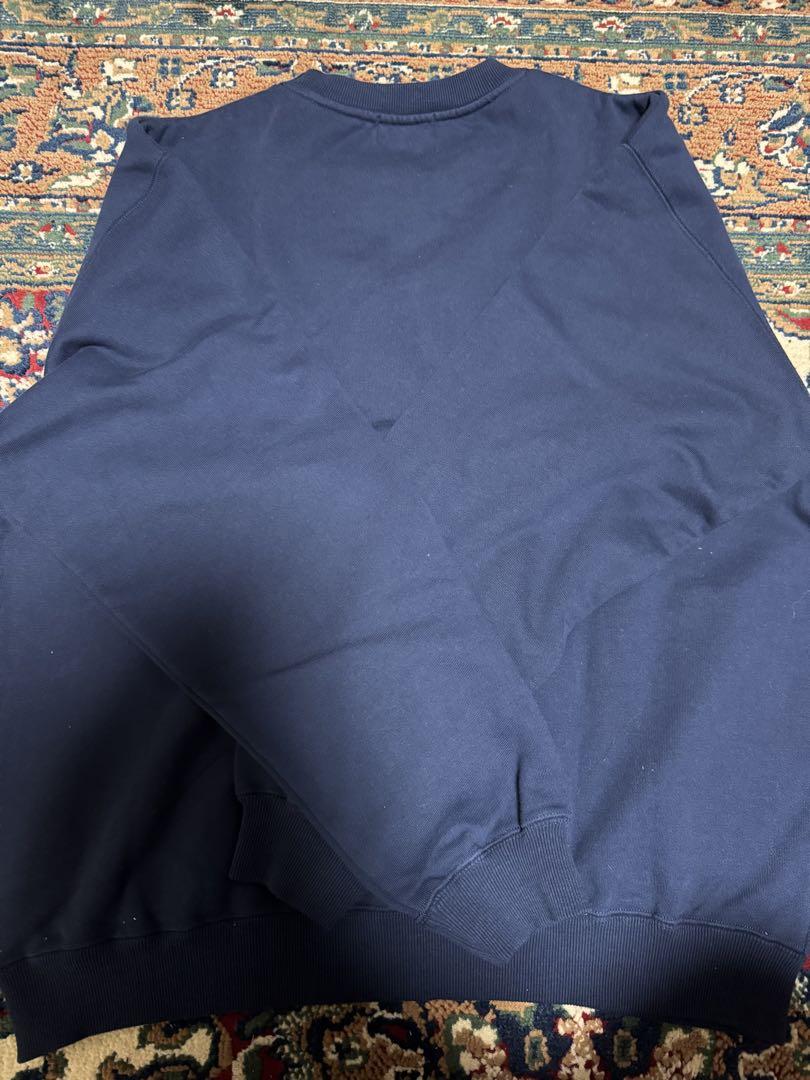 最終価格！！新品XLARGE ネイビー トレーナー XL