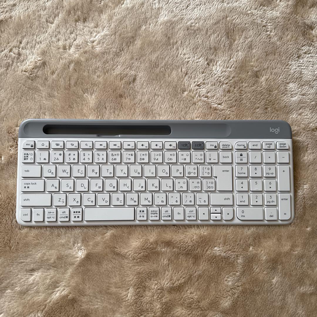 ロジクール Logicool K580 キーボード オフホワイト