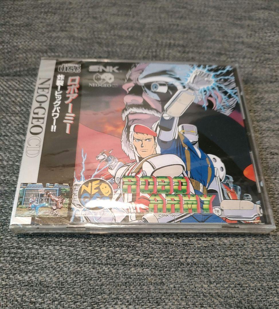 ネオジオCD ロボアーミー NEOGEO SNK 画像3