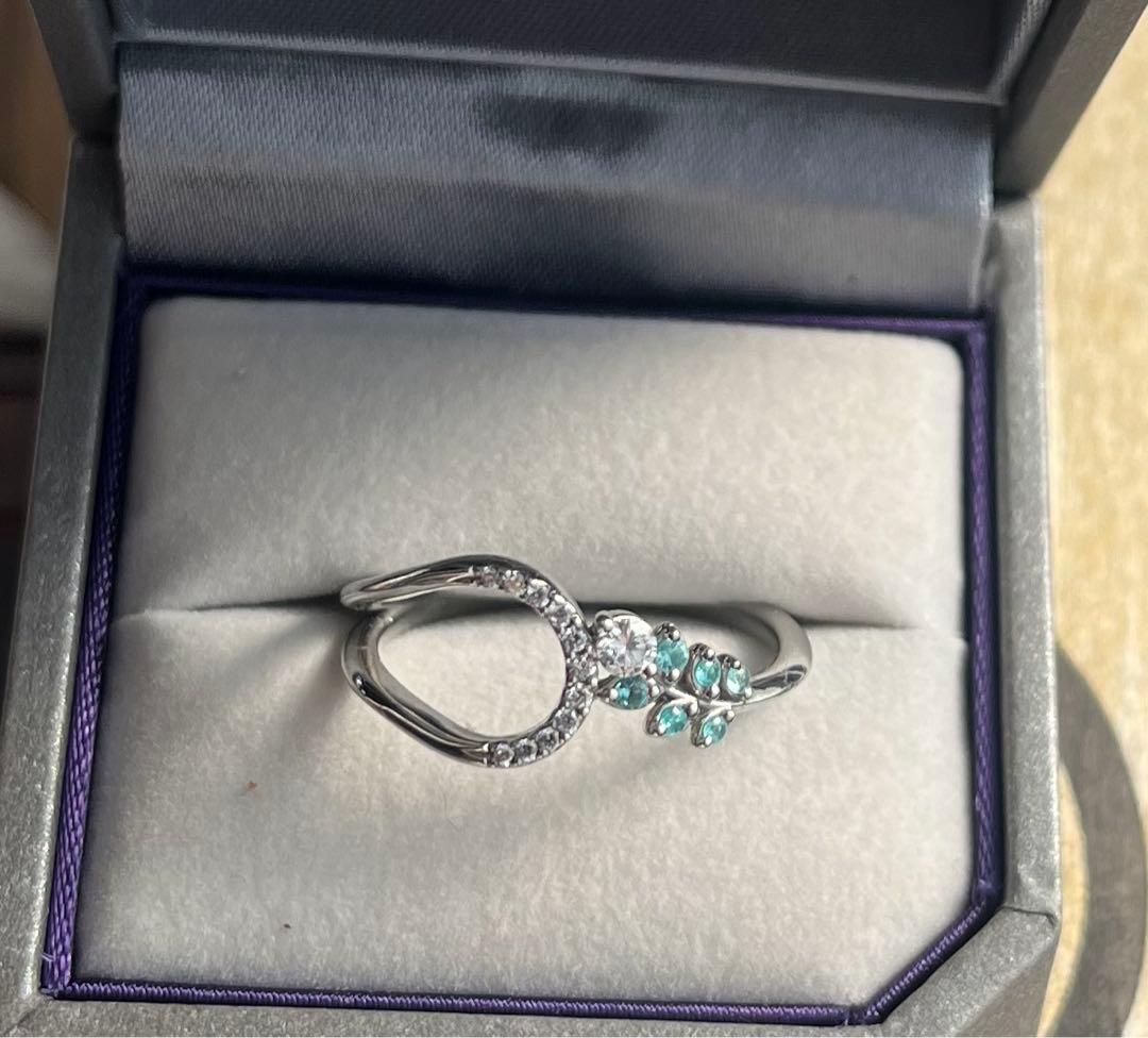 スタージュエリー　パライバトルマリン　ダイアモンド　リング 82,500円