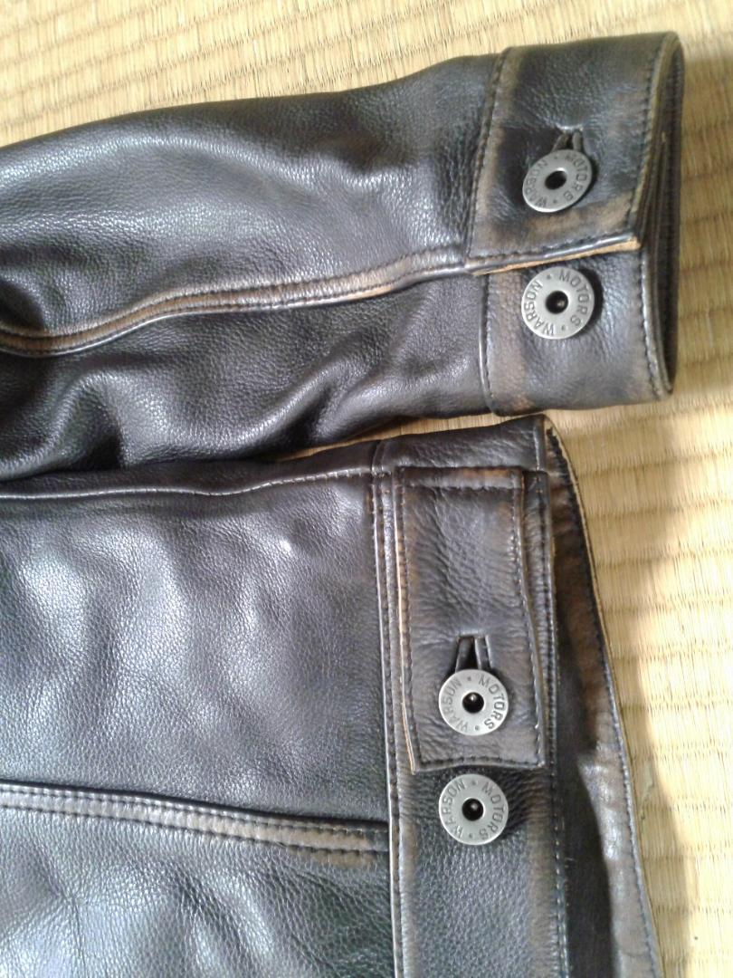特価 Warson Deville leather jacket 93R0x-m99349535638 爆買い安い