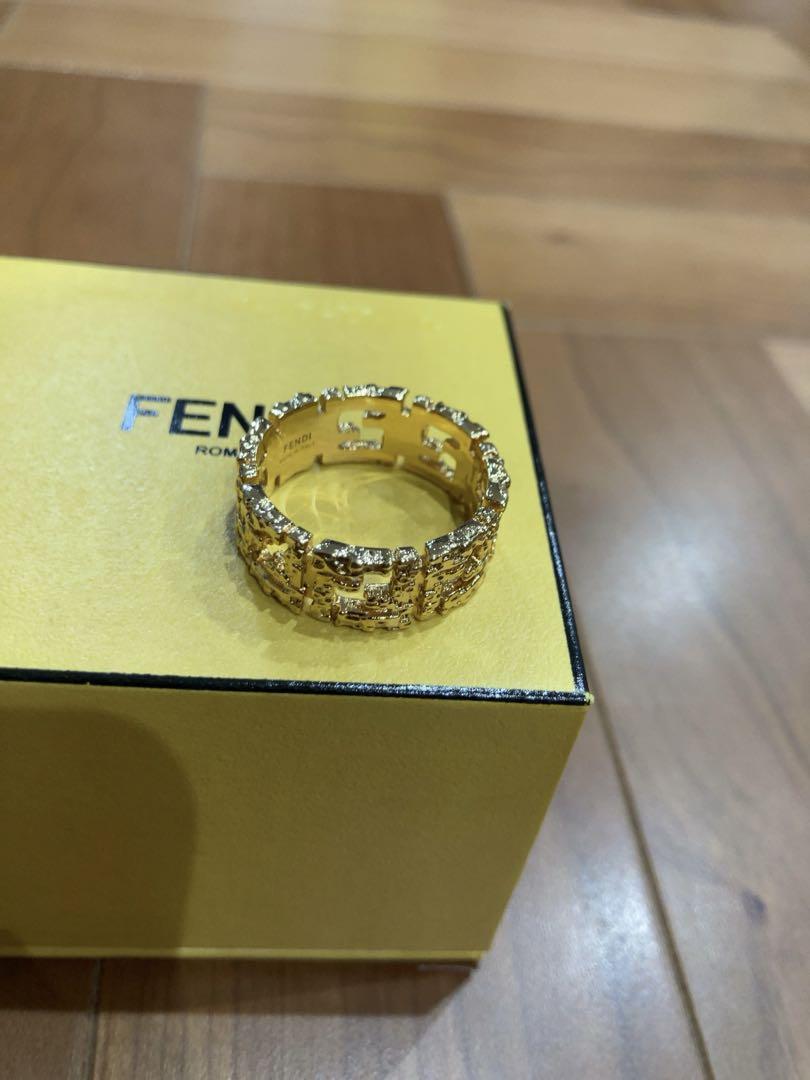 値下中【未使用】FENDI ゴールドリング