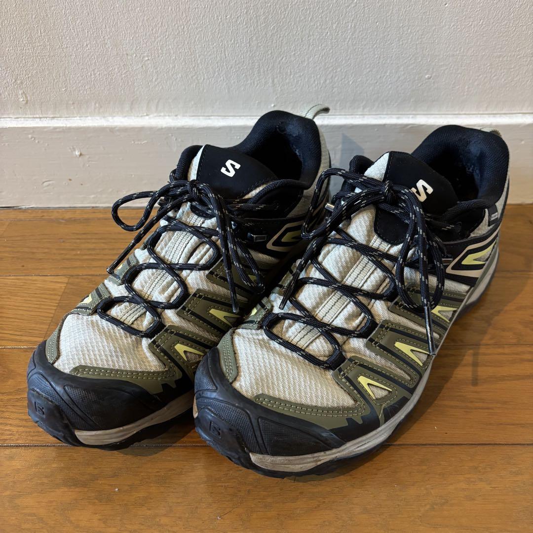 SALOMON トレイルランニングシューズ GREENY 古着