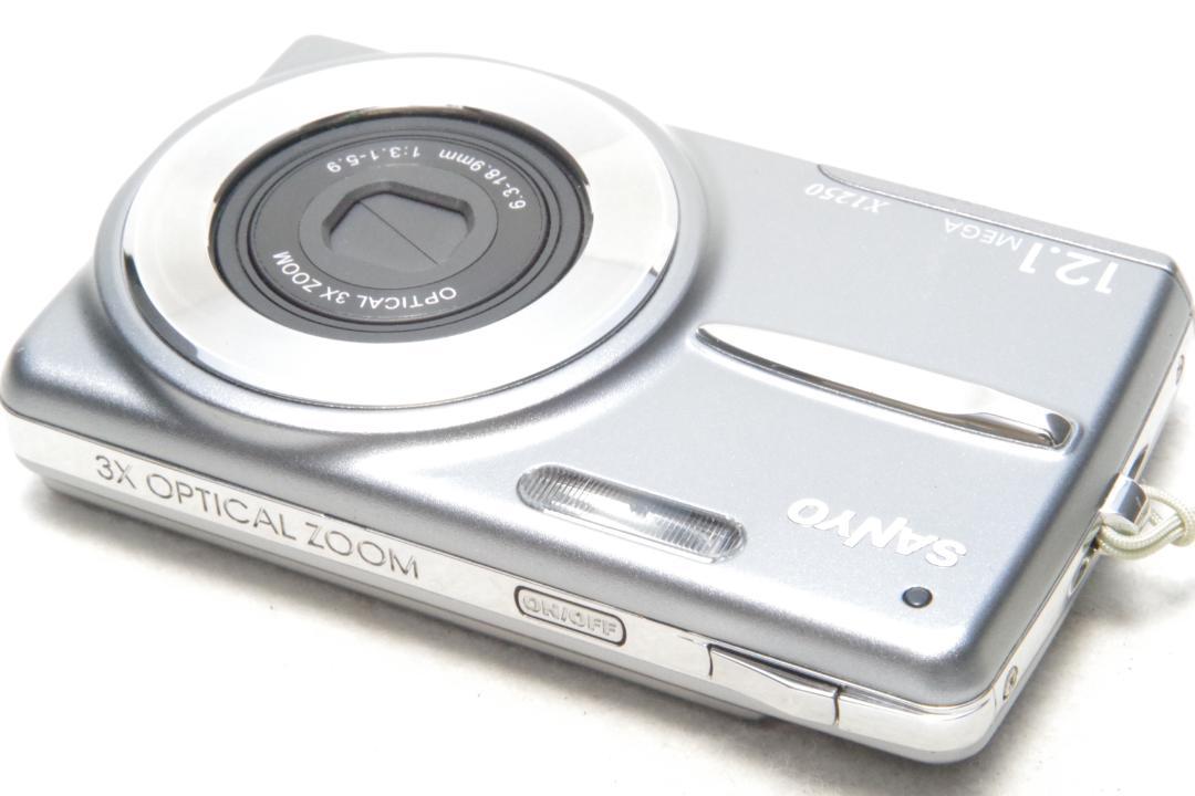 新品未使用品！SANYO デジタルカメラ DSC-X1250 概要 デジタルカメラ DSC-X1250(N) | デジタルカメラ（三洋