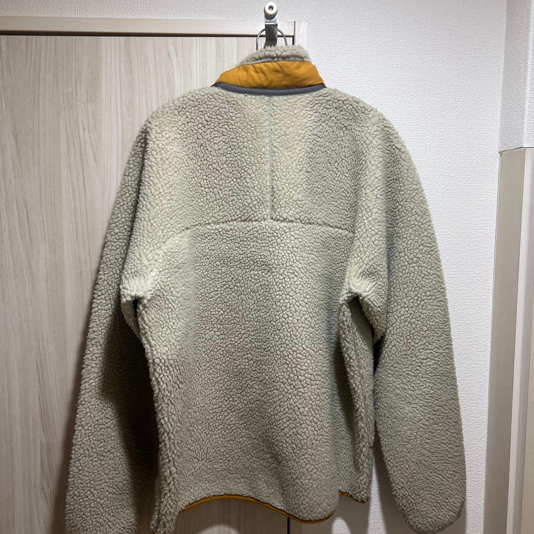 patagonia フリースジャケット L ベージュ/イエロー patagonia フリースジャケット L ベージュ/イエロー