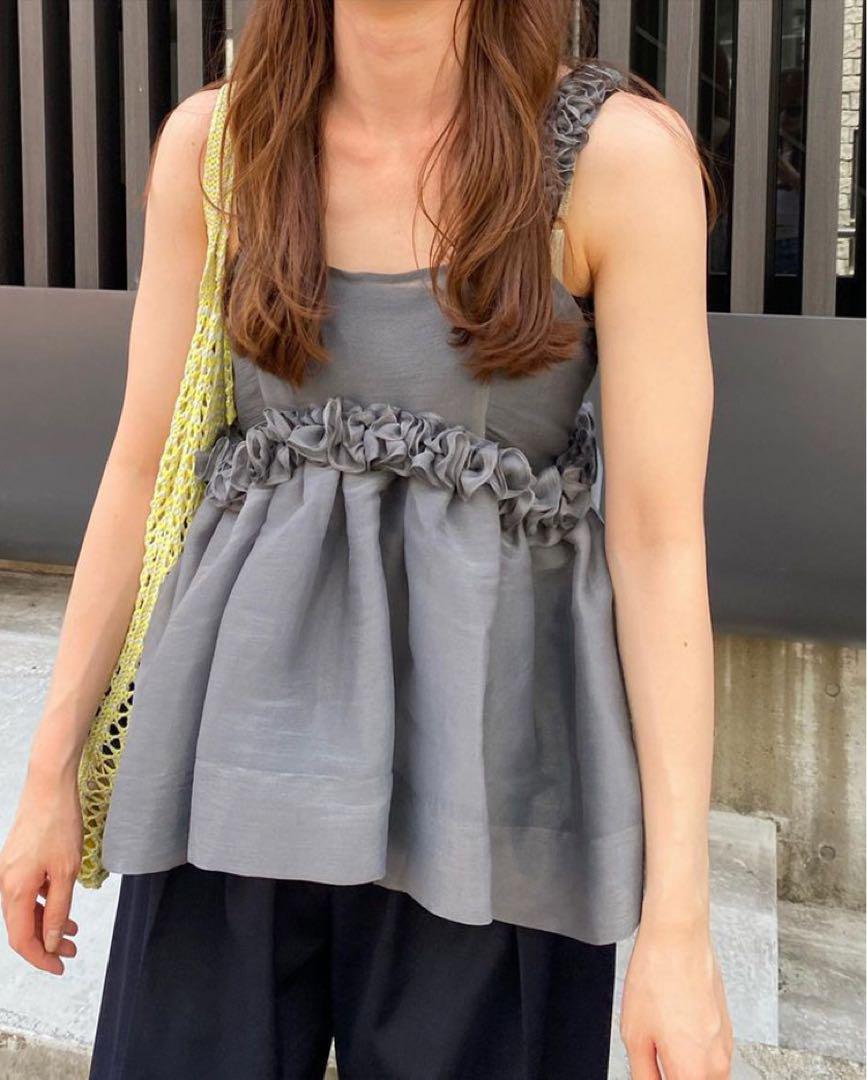 【送料0円】 Bibiy. CHLOE BUSTIER PEPURAMU トップス