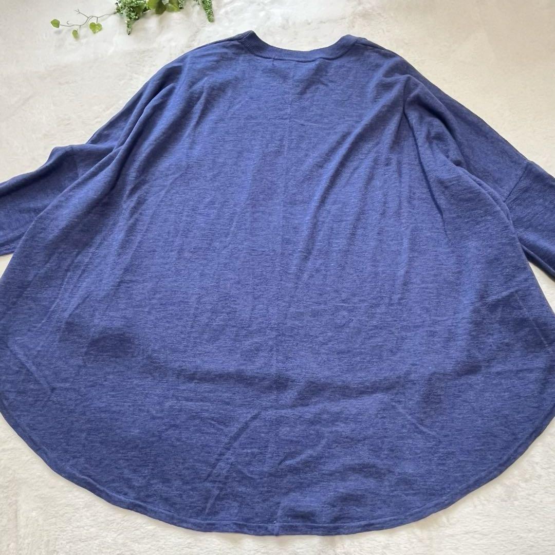 ミズイロインド mizuiroind フロントシームコクーンプルオーバー