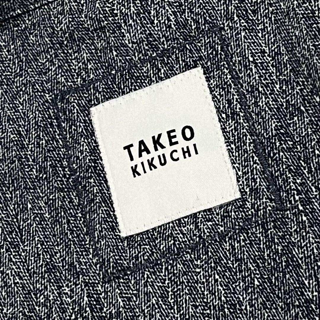 【美品】【洗える】【34】TAKEO KIKUCHI トラベルジャケット メンズ