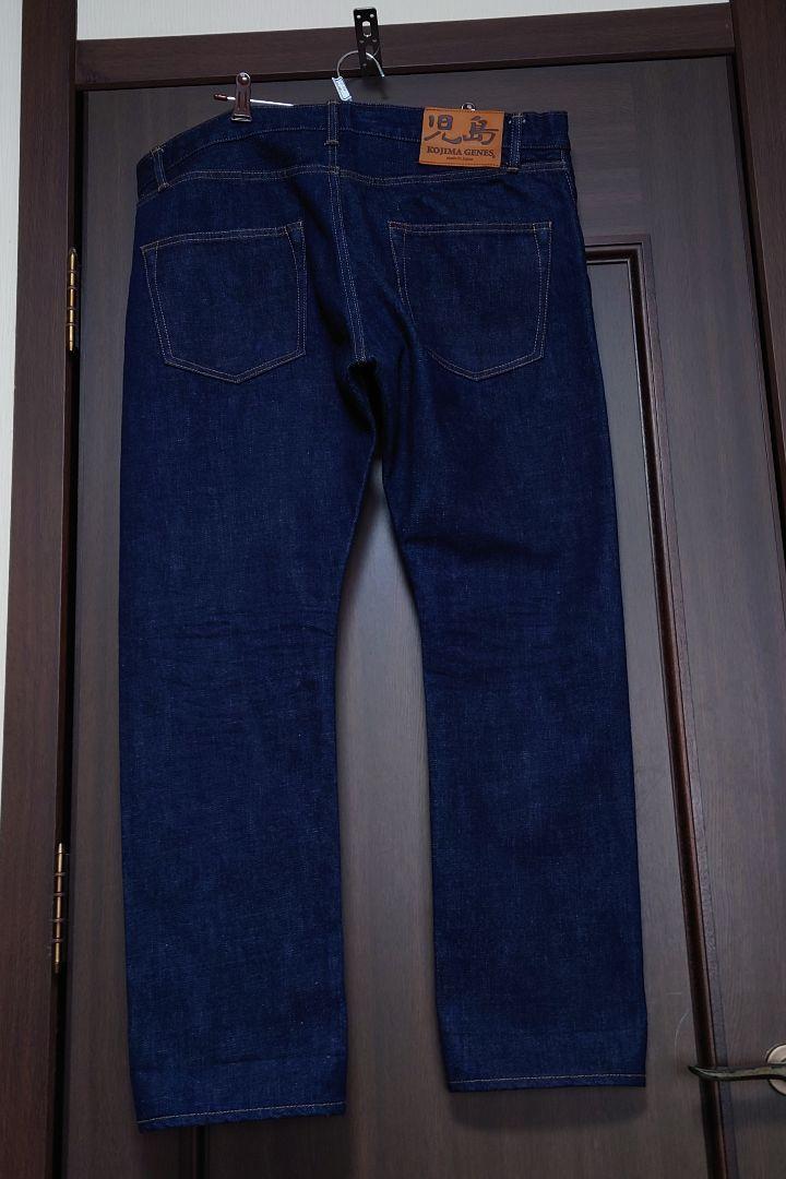 児島ジーンズ W38 15oz スーパースリム RNB-102SS セルビッチ