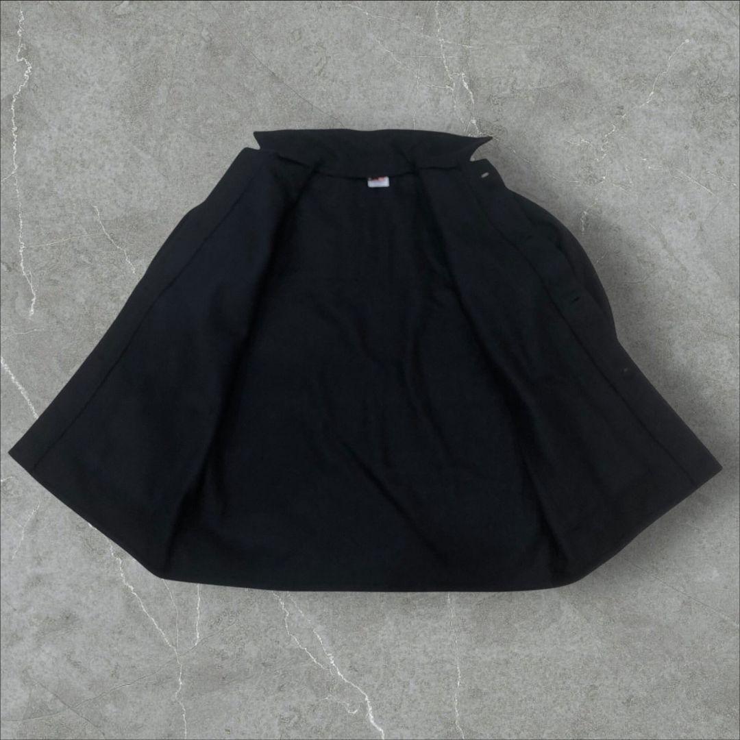 希少英国製MELTON ウールドンキーワークジャケットコートヴィンテージネイビー