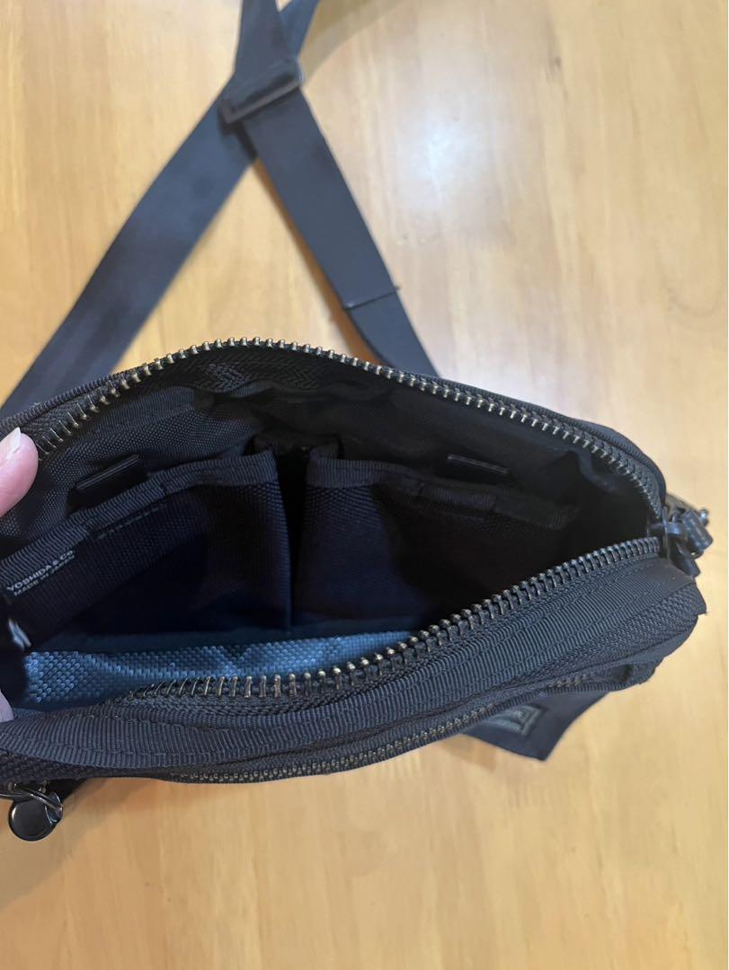 【美品】ポーター　ヒート　ショルダーバック　吉田カバン　ブラック　porter
