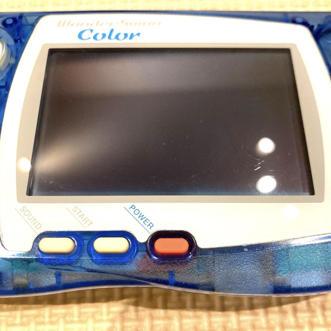 【美品】 WonderSwan Color ワンダースワンカラー　クリアブルー