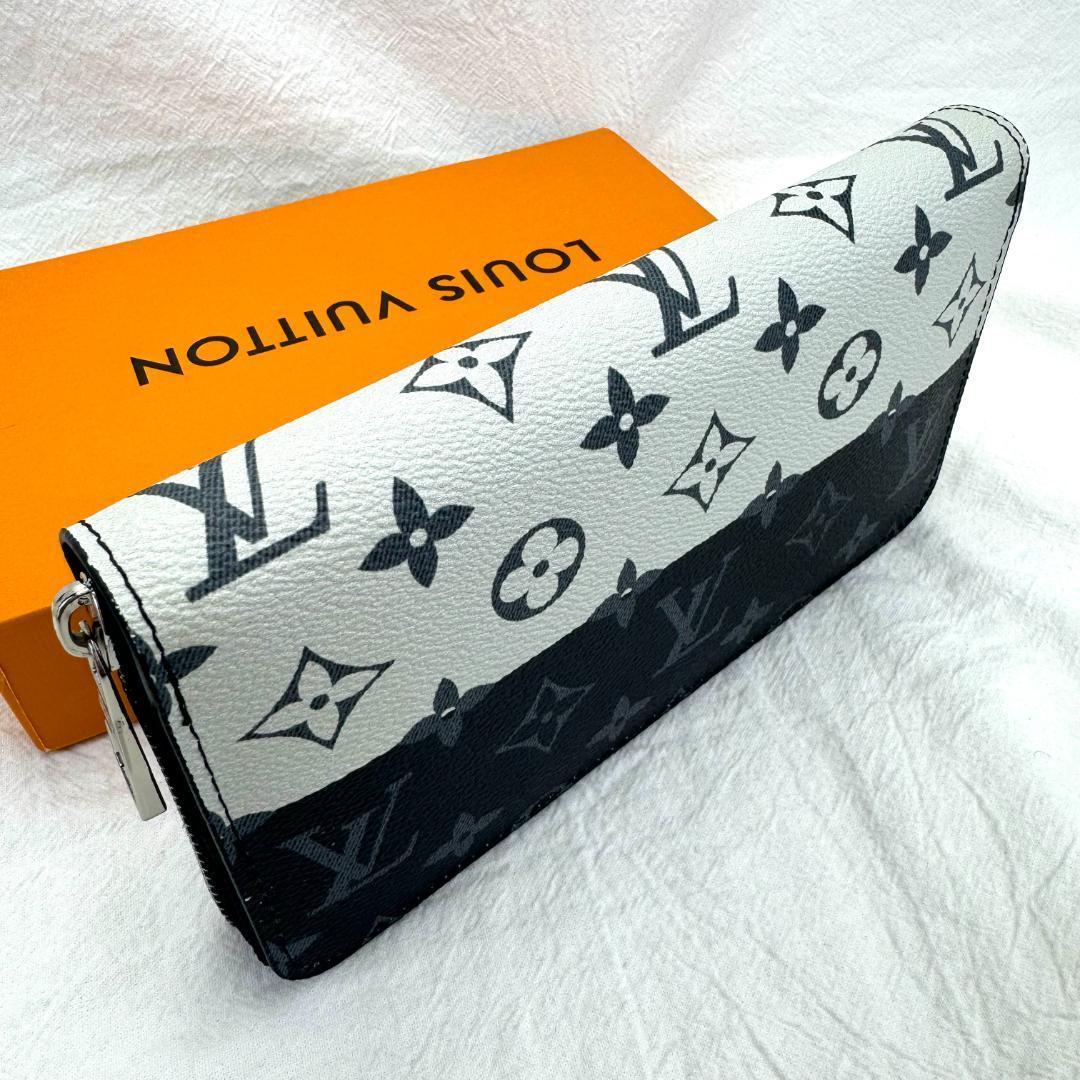 美品/箱付き】LOUIS VUITTON ブラック レザー 長財布 - メルカリ