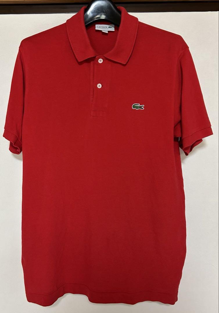 L1212 ポロシャツ red 4 yellow5