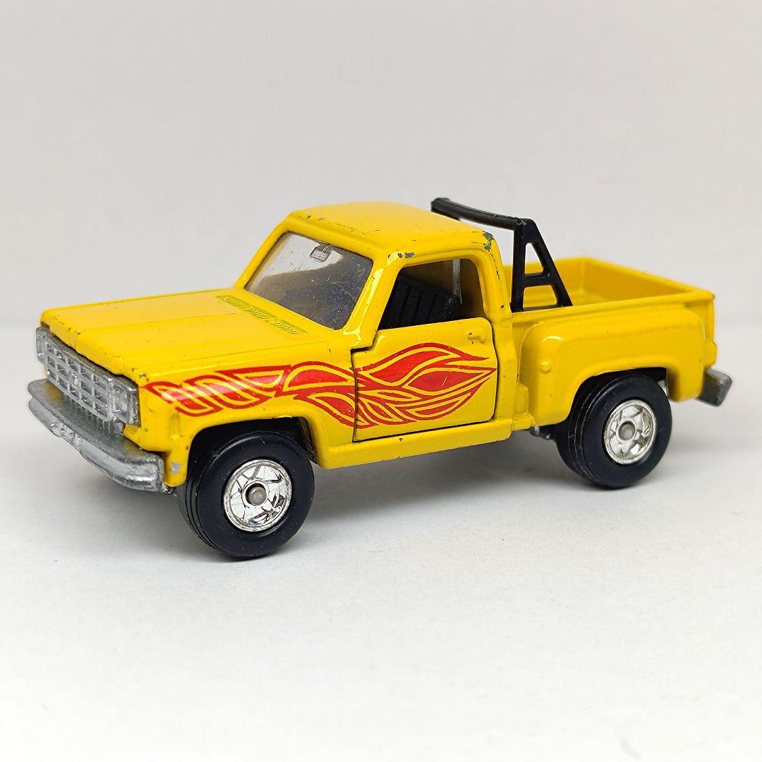 数量限定SALE トミカ 当時物 ルース 日本製 輸出用特注 黄 シボレートラック ミニカー