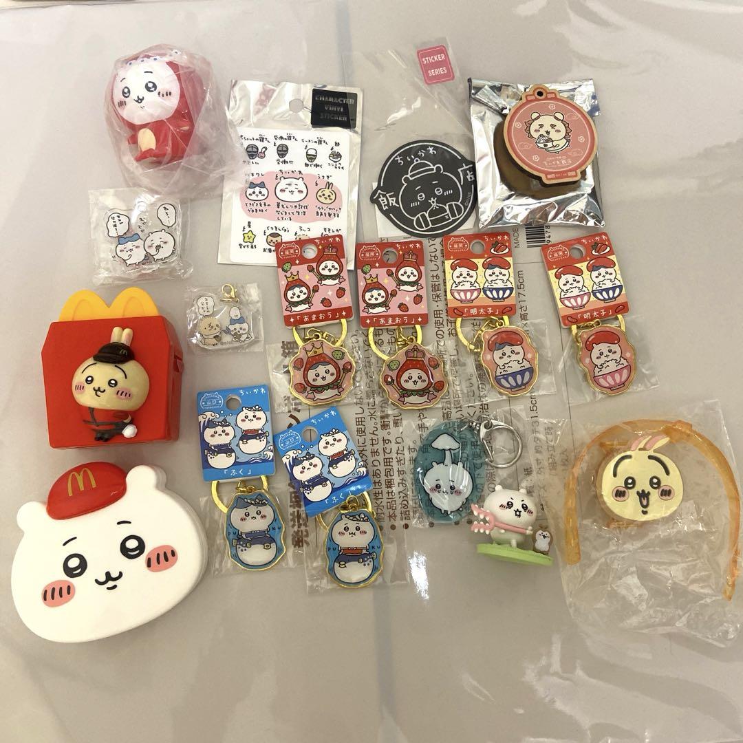 ちいかわ　まじかるちいかわ　ハチワレ　うさぎ　シーサー　ラッコ まじかるちいかわ ぷちミニマスコット 8個 ハチワレ うさぎ