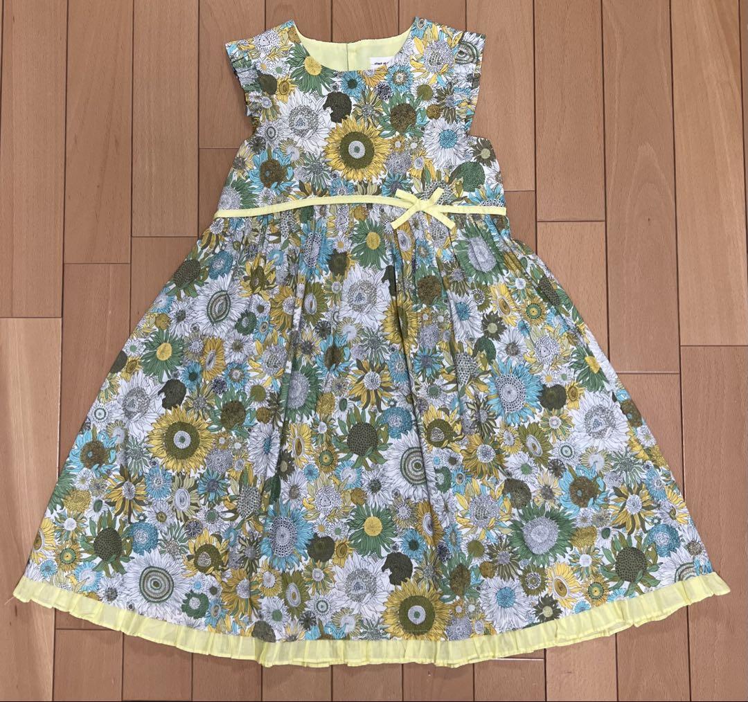 SENSE OF wonder  リバティワンピース　　130センチ センスオブワンダー]size:130☆リバティワンピース - メルカリ